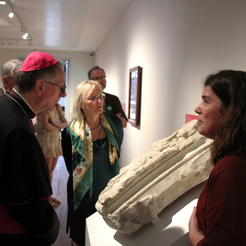Bisschop opent tentoonstelling over sleutel Sint-Servaas